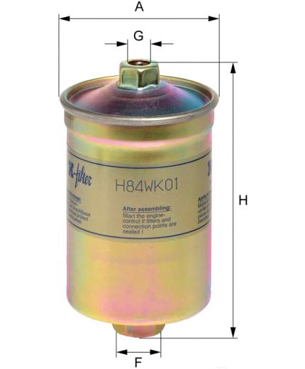 Hengst Фильтр топливный