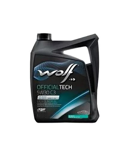 Моторное масло WOLF 5W-30 OfficialTech C3 4л заменен на 65648/4 Фото 2