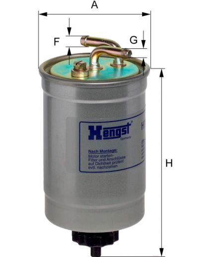 Hengst Фильтр топливный