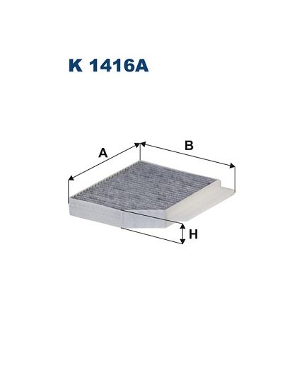 FILTRON Фильтра салонный угольный Фото 2
