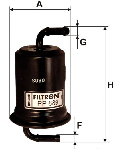 FILTRON Фильтр топливный