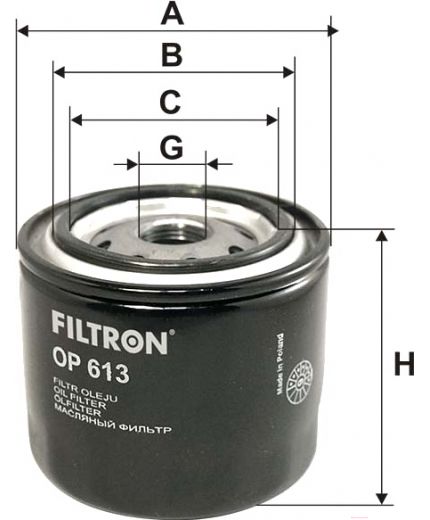FILTRON Фильтр масляный Фото 3