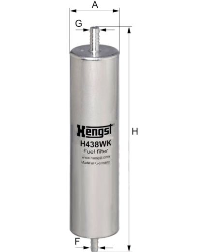 Hengst Фильтр топливный