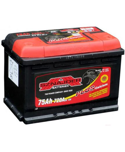 Sznajder Аккумулятор Plus 575 20 720А (75 А/ч)