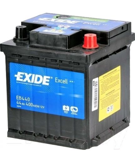 EXIDE Аккумулятор Excell EB440 400А (44 А/ч) Фото 4
