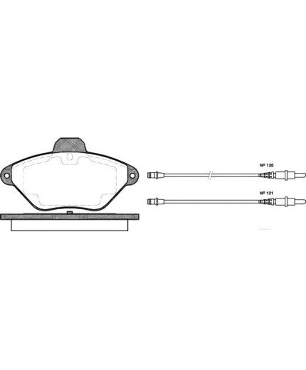 REMSA Колодки дисковые Фото 3