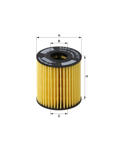 Hengst Фильтр масляный Фото 3