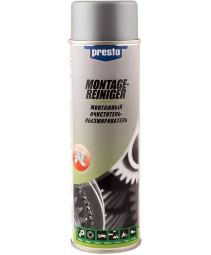 PRESTO Монтажный очиститель-обезжириватель 500мл Фото 2