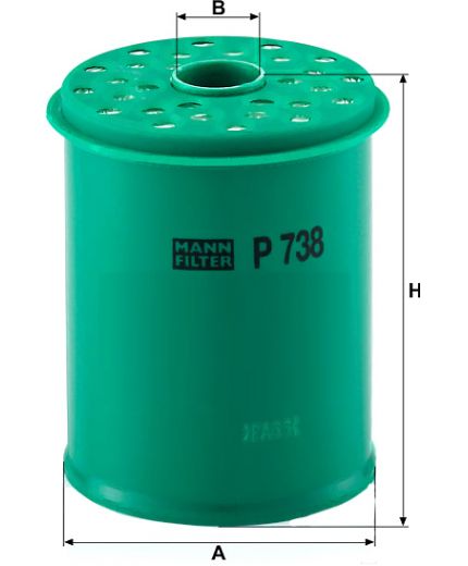 Mann-Filter Фильтр топливный Фото 3