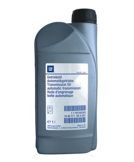 Трансмиссионное масло GM ATF 3309 D-III для АКПП 5-ступ GM 1л Фото 2