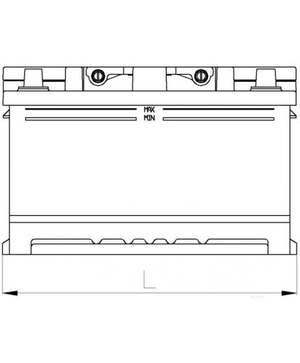 AutoPart Аккумулятор ARL575-800 (75 А/ч) Фото 4