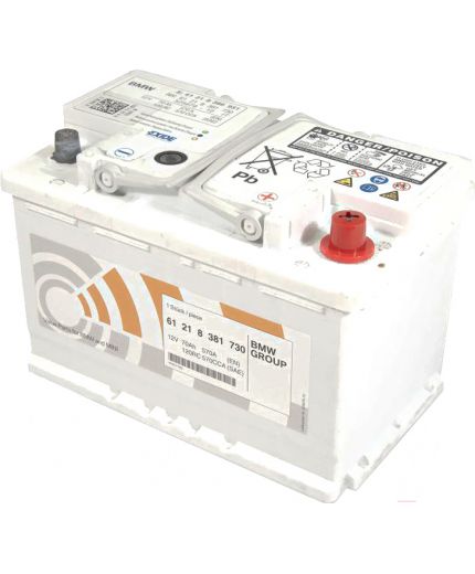 BMW Аккумулятор 61218381730 (70 А/ч) Фото 2
