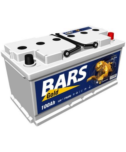 BARS Аккумулятор 6CT-100 АПЗ о.п. 800А (100 А/ч) Фото 2