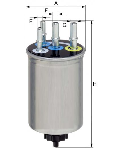 Hengst Фильтр топливный