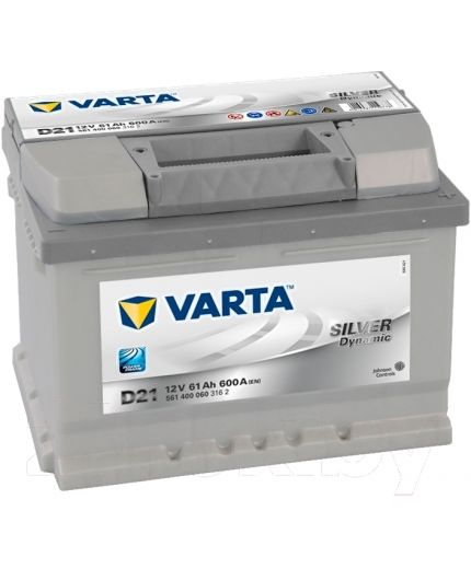VARTA Аккумулятор SILVER DYNAMIC 561400060 (61 А/ч) Фото 3