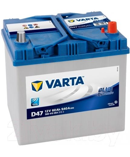 VARTA Аккумулятор BLUE DYNAMIC 560410054 (60 А/ч) Фото 2