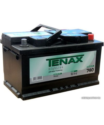 Tenax Аккумулятор HighLine 740А (80 А/ч)
