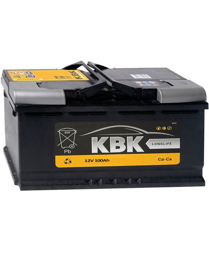 KBK Аккумулятор 100 R 900А (100 А/ч) Фото 2