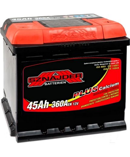Sznajder Аккумулятор Plus 545 59 360А (45 А/ч)