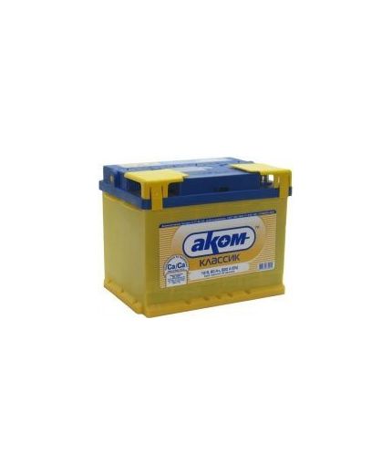 АКОМ Аккумулятор 6СТ-60VL LB R+ 590А (60 А/ч) Фото 6