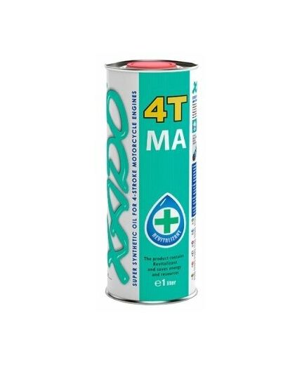 XADO Atomik Oil 10W-40 4T MA Super Synthetic 1л Фото 3