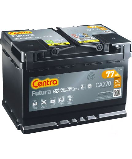 CENTRA Аккумулятор Futura CA770 760А (77 А/ч) Фото 5