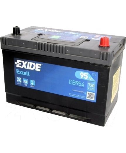 EXIDE Аккумулятор EXIDE EXCELL EB954 (95 А/ч) Фото 2