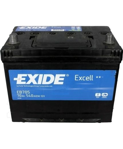EXIDE Аккумулятор EXCELL EB705 (70 А/ч) Фото 3