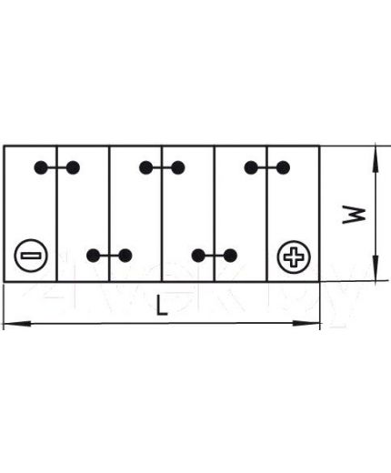 Sznajder Аккумулятор Marine 860 00 (100 А/ч) Фото 2