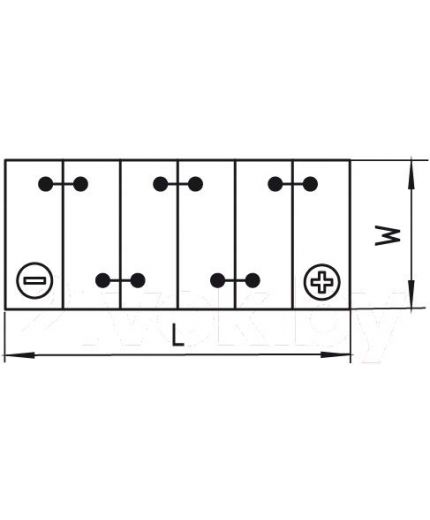 Sznajder Аккумулятор Marine 857 50 (75 А/ч) Фото 2