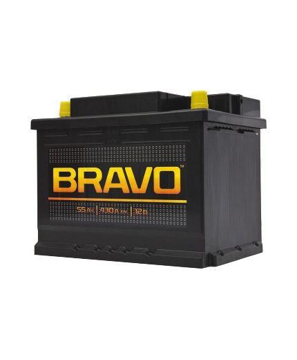 BRAVO Аккумулятор 6CT-55 L 430А (55 А/ч)