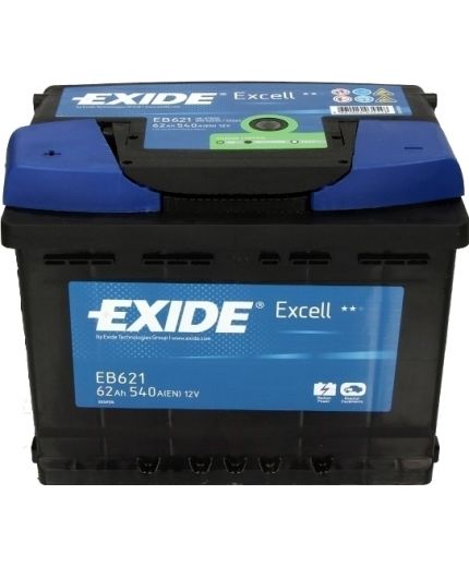 EXIDE Аккумулятор EXCELL EB621 (62 А/ч) Фото 3