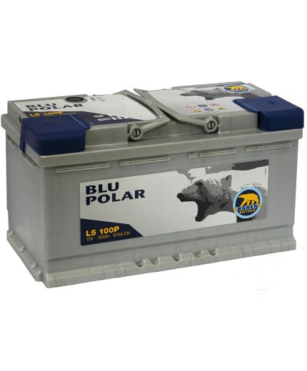 Baren Аккумулятор Polar Blu 7905633 870А (100 А/ч) Фото 2