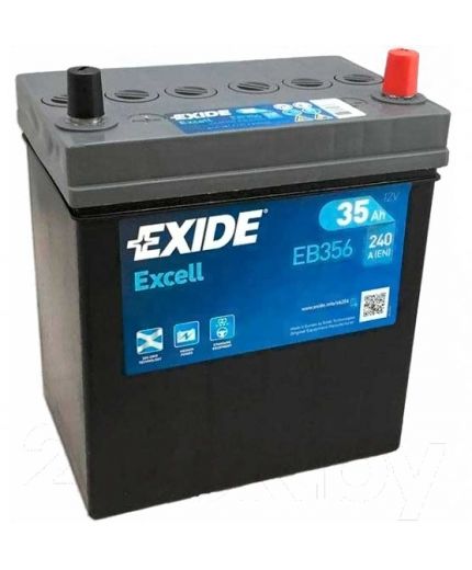 EXIDE Аккумулятор EXCELL EB356 (35 А/ч)