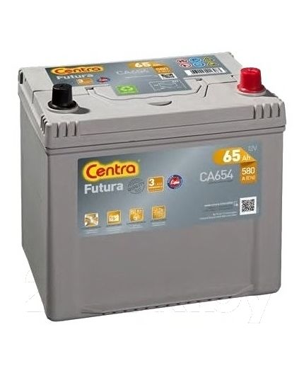 CENTRA Аккумулятор Futura Korean B1 12V 580A (65 А/ч) ETN 0(R+) Фото 2