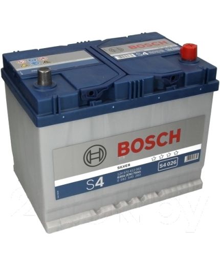 BOSCH Аккумулятор 0 092 S40 19.5/17.9 (70 А/ч) 630A Фото 2