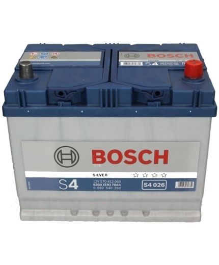 BOSCH Аккумулятор 0 092 S40 19.5/17.9 (70 А/ч) 630A Фото 4