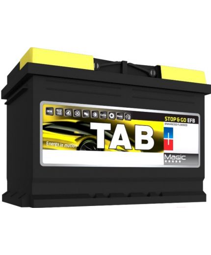 TAB Аккумулятор Stop&Go Asia EFB 105 JR 900A Фото 2
