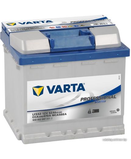 VARTA Аккумулятор Professional Starter 930 052 047 (52 А/ч)
