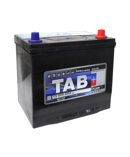 TAB Аккумулятор Polar S Asia 60 JL 600А (60 А/ч)