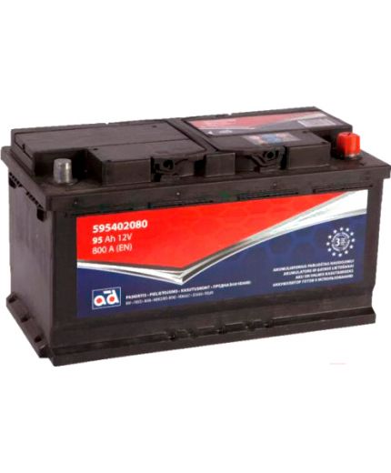 AD Аккумулятор Аккумулятор 595402080 800А (95 А/ч) Фото 2