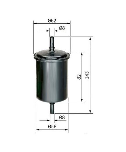 BOSCH Фильтр топливный Фото 4