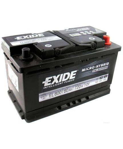 EXIDE Аккумулятор Start-Stop EFB EL800 720А (80 А/ч) Фото 3