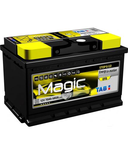 TAB Аккумулятор Magic Stop & Go EFB R 580А (60 А/ч) Фото 2
