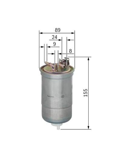 BOSCH Фильтр топливный