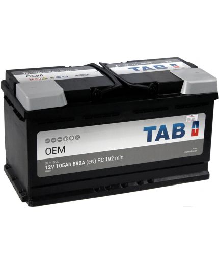 TAB Аккумулятор OEM 105 R 880А (105 А/ч)