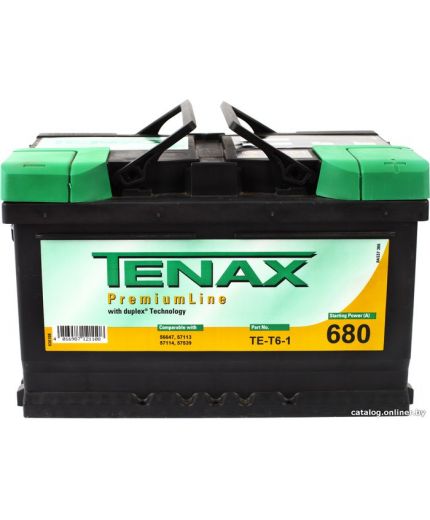 Tenax Аккумулятор PremiumLine 680А (74 А/ч)