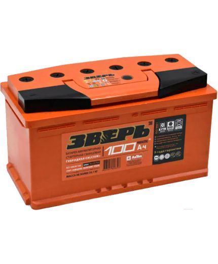 Зверь Аккумулятор 6CT-100 AЗ R 940А (100 А/ч) Фото 2