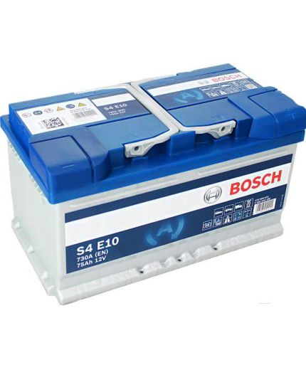 BOSCH Аккумулятор S4 E10 730А (75 А/ч) Фото 2