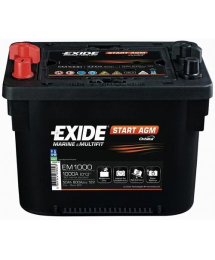 EXIDE Аккумулятор Start AGM EM900 700А (42 А/ч)